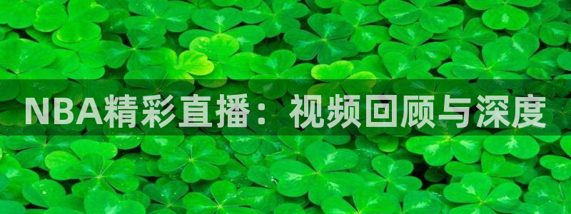 857体育赛事直播雨燕：NBA精彩直播：视频回顾与深度