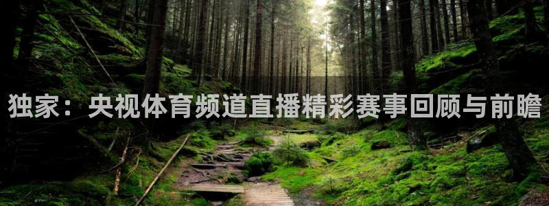 857足球赛直播：独家：央视体育频道直播精彩赛事回顾与前瞻